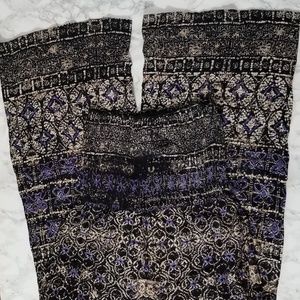 Angie strapless wide leg jumpsuit, size medium